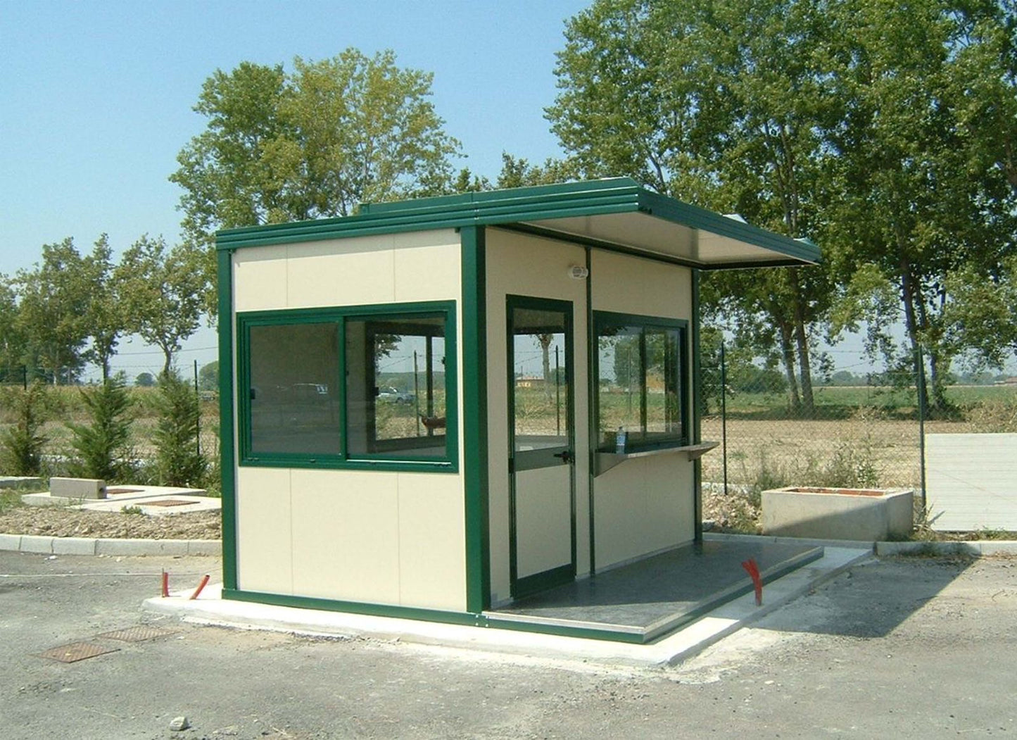 Bâtiment Modulaire avec vitre