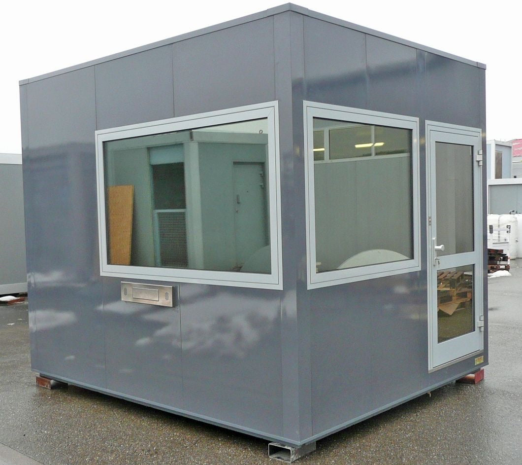 Bâtiment Modulaire avec vitre