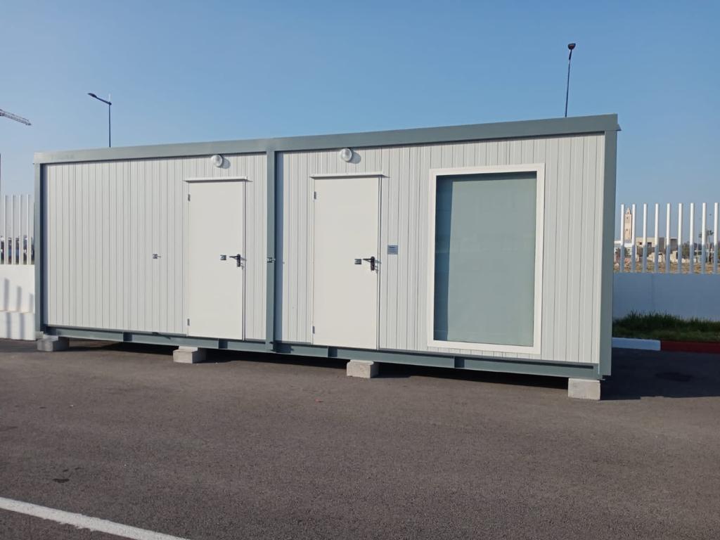 Bâtiment Modulaire avec vitre