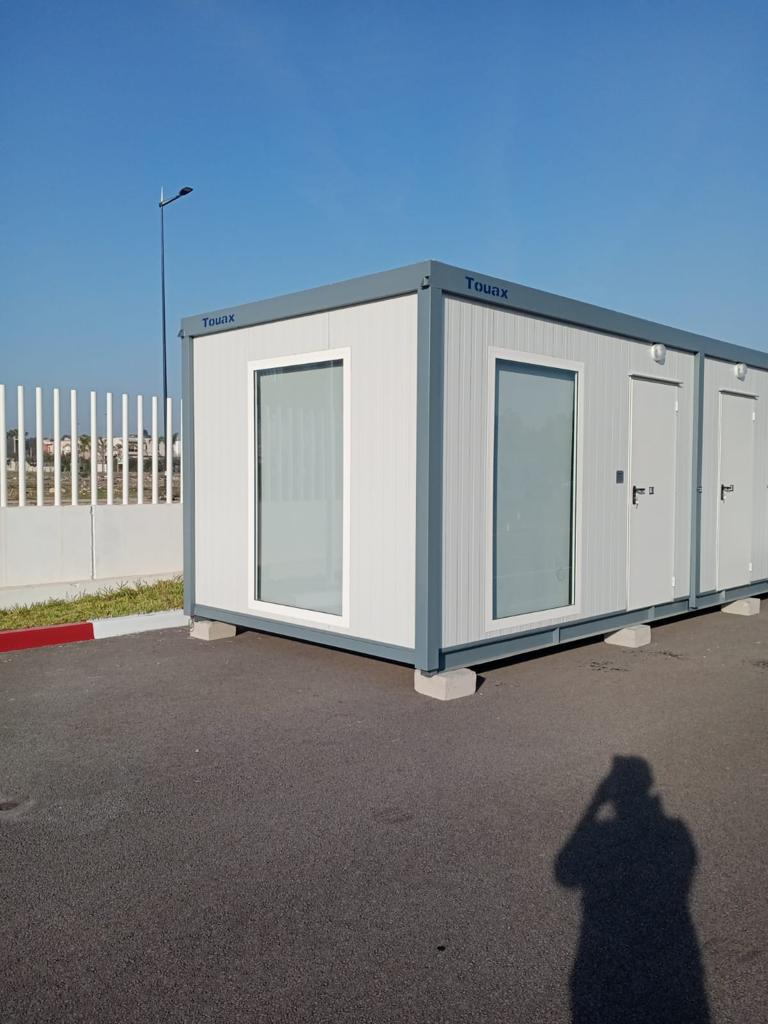 Bâtiment Modulaire avec vitre