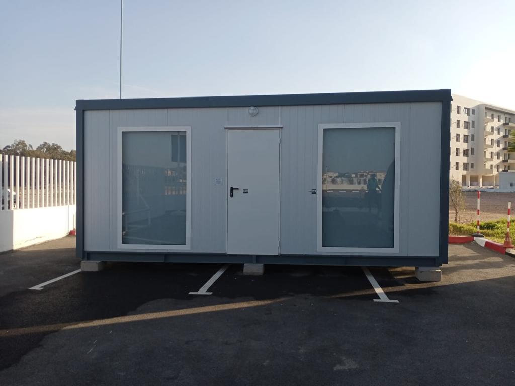 Bâtiment Modulaire avec vitre